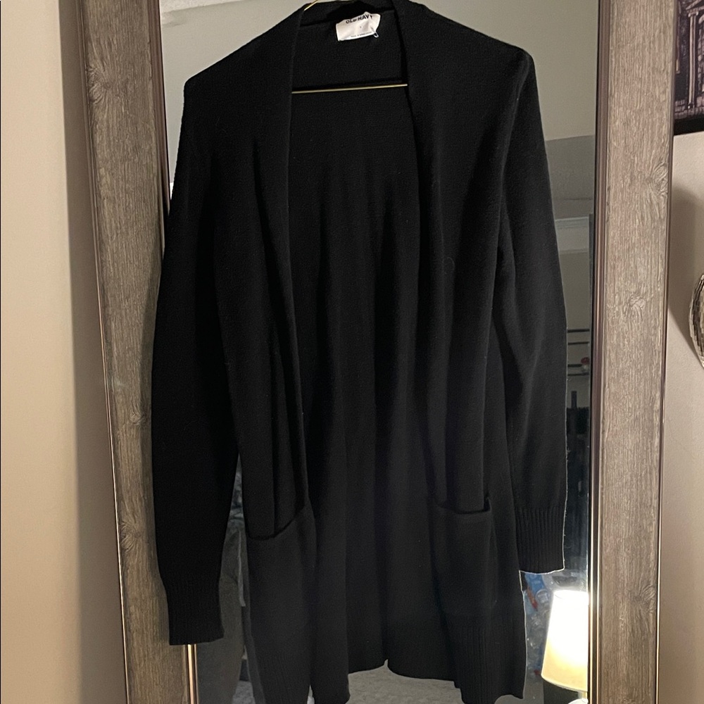 Classic Black Women's Cardigan